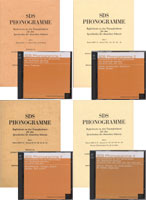 SDS-Phonogramme 1-4 komplett