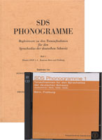 SDS-Phonogramme 1: BE, FR